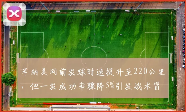 辛纳美网前发球时速提升至220公里,但一发成功率骤降5%引发战术冒进争议