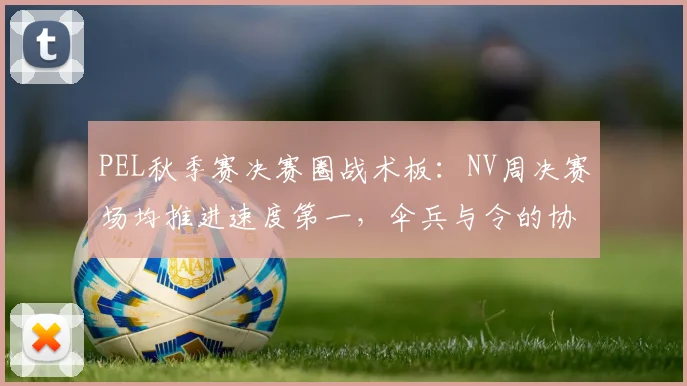 PEL秋季赛决赛圈战术板:NV周决赛场均推进速度第一,伞兵与令的协同能否再登顶?